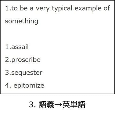 英単語検定1級